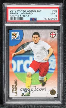 2010 Panini FIFA World Cup South Africa - [Base] #86 - Frank Lampard [PSA 9 MINT]