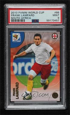 2010 Panini FIFA World Cup South Africa - [Base] #86 - Frank Lampard [PSA 9 MINT]