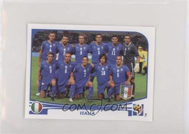 2010 Panini FIFA World Cup South Africa Album Stickers - [Base] #410 - Team Photo - Italia