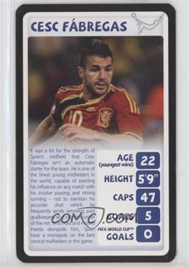 2010 Top Trumps Tournament World Cup - [Base] #_CEFA - Cesc Fabregas [EX to NM]