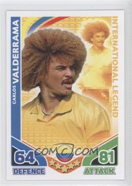 2010 Topps Match Attax South Africa World Cup UK Edition - International Legend #_CAVA - Carlos Valderrama