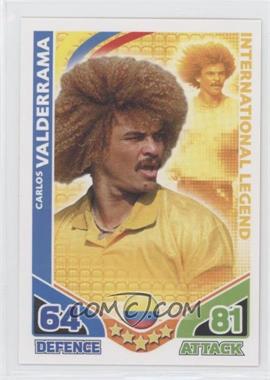 2010 Topps Match Attax South Africa World Cup UK Edition - International Legend #_CAVA - Carlos Valderrama