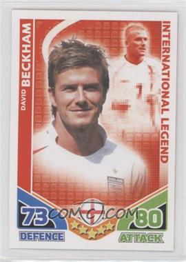 2010 Topps Match Attax South Africa World Cup UK Edition - International Legend #_DABE - David Beckham