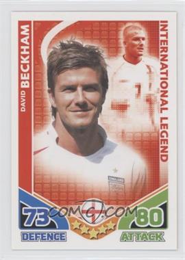 2010 Topps Match Attax South Africa World Cup UK Edition - International Legend #_DABE - David Beckham