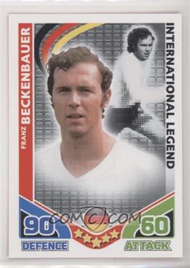 2010 Topps Match Attax South Africa World Cup UK Edition - International Legend #_FRBE - Franz Beckenbauer