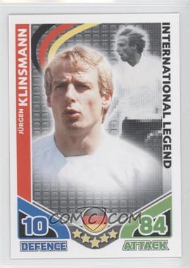 2010 Topps Match Attax South Africa World Cup UK Edition - International Legend #_JUKL - Jurgen Klinsmann