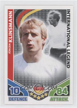 2010 Topps Match Attax South Africa World Cup UK Edition - International Legend #_JUKL - Jurgen Klinsmann