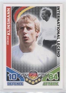 2010 Topps Match Attax South Africa World Cup UK Edition - International Legend #_JUKL - Jurgen Klinsmann