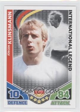 2010 Topps Match Attax South Africa World Cup UK Edition - International Legend #_JUKL - Jurgen Klinsmann