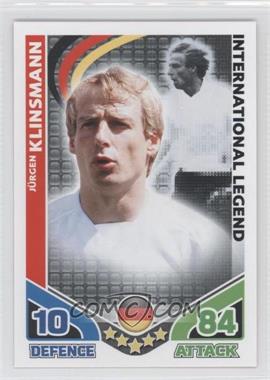 2010 Topps Match Attax South Africa World Cup UK Edition - International Legend #_JUKL - Jurgen Klinsmann