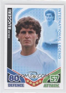 2010 Topps Match Attax South Africa World Cup UK Edition - International Legend #_OSRU - Oscar Ruggeri