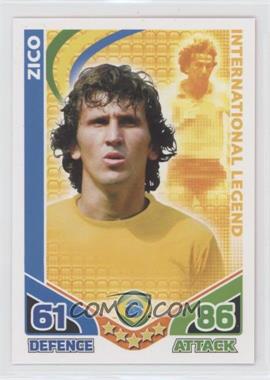 2010 Topps Match Attax South Africa World Cup UK Edition - International Legend #_ZICO - Zico