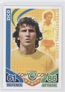 2010 Topps Match Attax South Africa World Cup UK Edition - International Legend #_ZICO - Zico