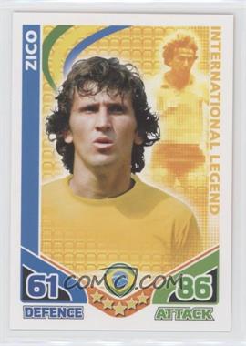 2010 Topps Match Attax South Africa World Cup UK Edition - International Legend #_ZICO - Zico