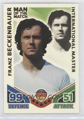 2010 Topps Match Attax South Africa World Cup UK Edition - International Master #_FRBE - Man of the Match - Franz Beckenbauer [Good to VG‑EX]