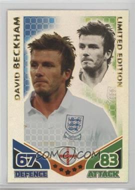 2010 Topps Match Attax South Africa World Cup UK Edition - Limited Edition #_DABE - David Beckham