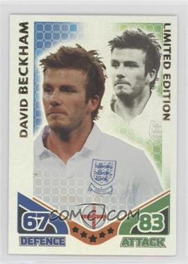 2010 Topps Match Attax South Africa World Cup UK Edition - Limited Edition #_DABE - David Beckham