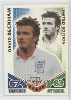 2010 Topps Match Attax South Africa World Cup UK Edition - Limited Edition #_DABE - David Beckham