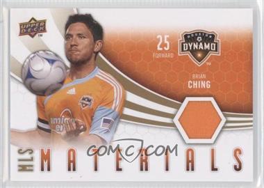 2010 Upper Deck - MLS Materials #M-BC - Brian Ching