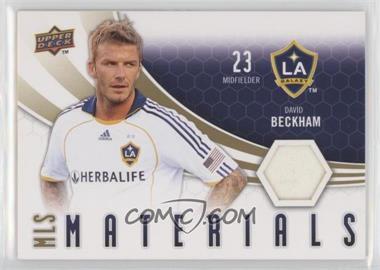 2010 Upper Deck - MLS Materials #M-DB - David Beckham