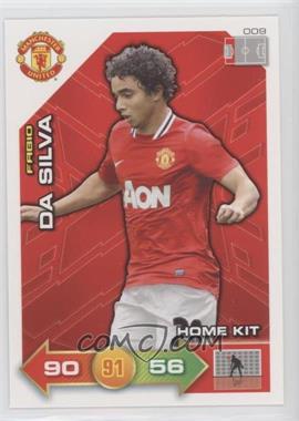 2011-12 Panini Adrenalyn XL Manchester United - [Base] #009 - Home Kit - Fabio Da Silva