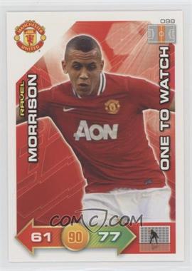 2011-12 Panini Adrenalyn XL Manchester United - [Base] #098 - One to Watch - Ravel Morrison