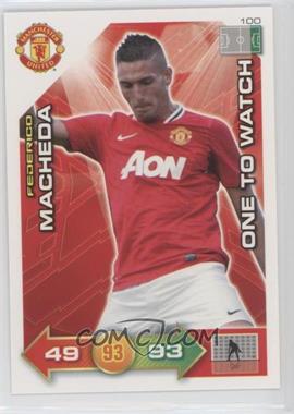 2011-12 Panini Adrenalyn XL Manchester United - [Base] #100 - One to Watch - Federico Macheda