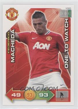 2011-12 Panini Adrenalyn XL Manchester United - [Base] #100 - One to Watch - Federico Macheda