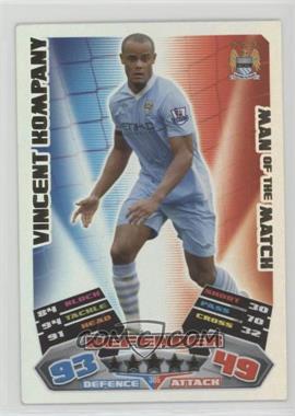 2011-12 Topps Match Attax English Premier League - [Base] #385 - Man of the Match - Vincent Kompany [EX to NM]