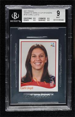 2011 Panini FIFA Women's World Cup Album Stickers - [Base] #190 - Carli Lloyd [BGS 9 MINT]