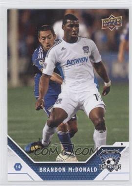 2011 Upper Deck - MLS #141 - Brandon McDonald