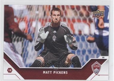 2011 Upper Deck - MLS #25 - Matt Pickens