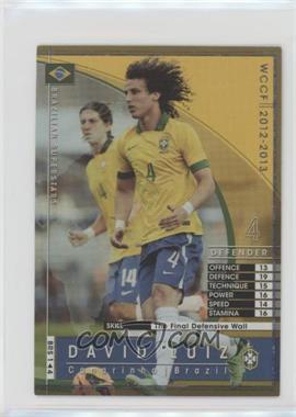 2012-13 Panini WCCF - Brazilian Superstars #BRS 1/4 - David Luiz [EX to NM]
