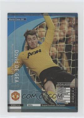 2012-13 Panini WCCF - World-Class GK #WGK 2/4 - David de Gea