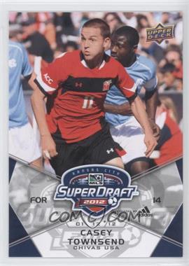 2012 Upper Deck MLS - [Base] #185 - SuperDraft - Casey Townsend