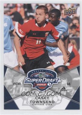 2012 Upper Deck MLS - [Base] #185 - SuperDraft - Casey Townsend