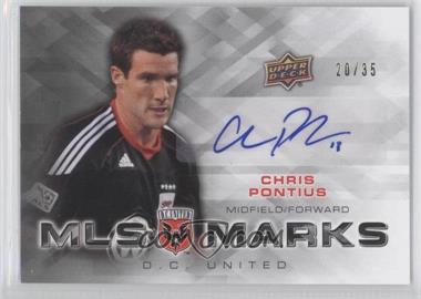 2012 Upper Deck MLS - Marks #MA-CP - Chris Pontius /35