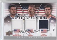 Jay Demerit, Chris Wondolowski, Benny Feilhaber #/65