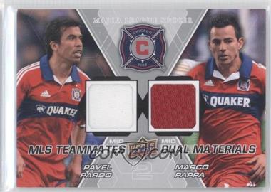 2012 Upper Deck MLS - Teammates Dual Materials #TM-CHI - Pavel Pardo, Marco Pappa