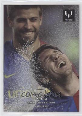 2013 Icons Official Messi Card Collection Limited - [Base] #R13 - Lionel Messi, Gerard Pique