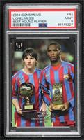 Lionel Messi, Samuel Eto'o [PSA 9 MINT]