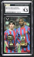 Lionel Messi, Samuel Eto'o [CGC 9.5 Mint+]