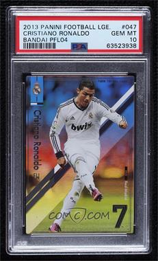 2013 Panini Bandai Football League - Series 4 #PFL04 047 - Cristiano Ronaldo [PSA 10 GEM MT]