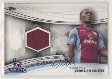 2013 Topps English Premier Gold - Jersey Relics #JR-CB - Christian Benteke