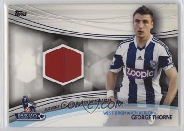 2013 Topps English Premier Gold - Jersey Relics #JR-GT - George Thorne