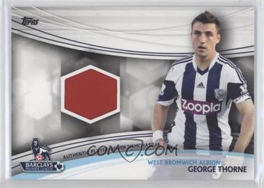 2013 Topps English Premier Gold - Jersey Relics #JR-GT - George Thorne