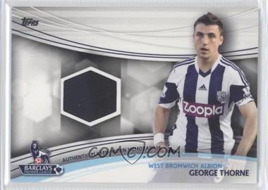 2013 Topps English Premier Gold - Jersey Relics #JR-GT - George Thorne
