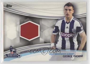 2013 Topps English Premier Gold - Jersey Relics #JR-GT - George Thorne