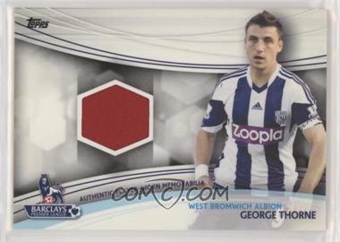 2013 Topps English Premier Gold - Jersey Relics #JR-GT - George Thorne