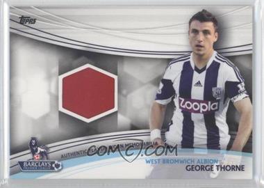 2013 Topps English Premier Gold - Jersey Relics #JR-GT - George Thorne